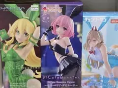 フリュー　バニーフィギュア　パワー　モモ　リーファ　まとめ売り
