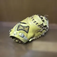 TAMAZAWA キャッチャーミット イエロー