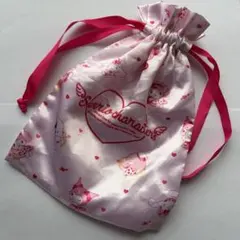 サンリオキャラクター 巾着袋 ピンク