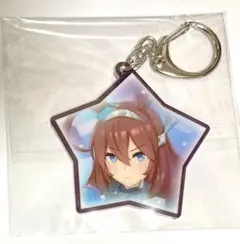 ウマ娘　ミホノブルボン　ピースアクリルキーホルダー