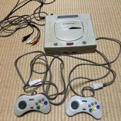 セガサターン 本体 コントローラー2個付き　ジャンク