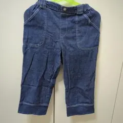 デニム風 ハーフパンツ 130 組曲