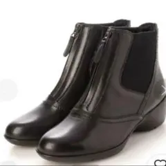 fitfit フィットフィット アンクルブーツ　サイドゴアブーツ　23cm 皮革