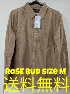 【新品】ROSE BUD ローズバッド 長袖 ウェスタン コーデュロイシャツ M