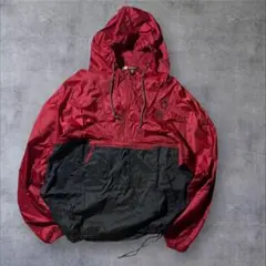 HARRITON 90s 刺繍アノラック XL ナイロンプルオーバー