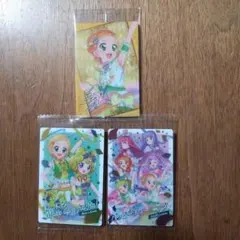 アイカツ プリパラ　ウエハース　新条ひなき　３枚セット