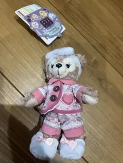 シェリーメイ ぬいぐるみバッジ　オータムスリープオーバー　ステラルー　ミッキー