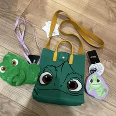 新品　ラプンツェル　パスカル　ショルダーバッグ　ポーチ