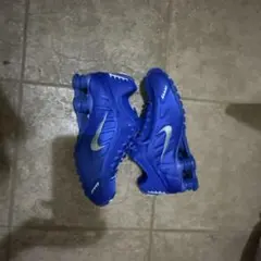 【希少】NIKE shox r4 ブルー