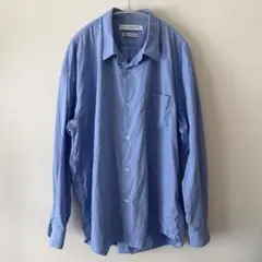 THOMAS MASON アーバンリサーチ 長袖シャツ ロイヤルブルー Lのサムネイル