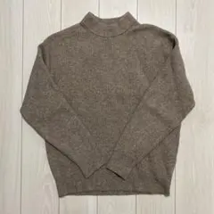 UNIQLO スフレヤーンモックネックセーター《Lサイズ》