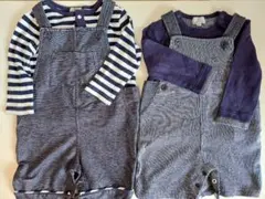 組曲オーバーオール　80サイズ　双子ちゃん