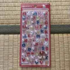 ハローキティ ボンボンドロップシール 文字