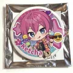 AMPTAK×COLORS けちゃ 2025 Summer デフォ 缶バッジ