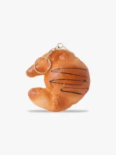 ロンハーマン　チョコクロワッサンキーホルダー　キーリングチャーム