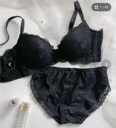 【fran de lingerie】ノンワイヤーブラ&ショーツセット C65、Mのサムネイル