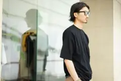 オーラリー　HardTwist Amunzen Double Cloth Tee