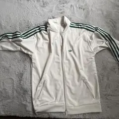 adidas トラックジャケット ベージュ グリーンのサムネイル
