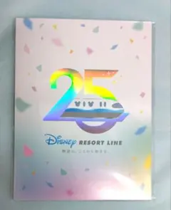 Disney◆リゾートライン25周年☆デザイン台紙付きのサムネイル