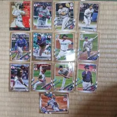 topps japan edition　桜以外　2５シリ　mlb