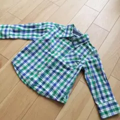babyGap チェック柄長袖シャツ 12-18ヶ月