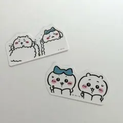 ちいかわ　ダイカットステッカー　ハチワレ　ちいかわ　⑤