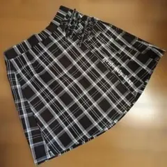 チェック柄スカート　140cm