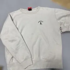 EVISU YAMANE フリース 38サイズ 白地 裏地カモ柄 - メルカリ