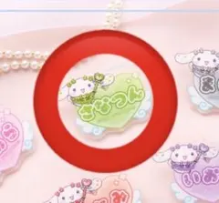 イコラブ　シナモロール　諸橋沙夏　オリジナルアクリルネームバッジ