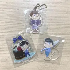 おそ松さん　カラ松　アクリルスタンド　キーホルダー　とじコレ　フォトきゃら