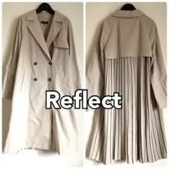 Reflect リフレクト バックプリーツダスターコート スプリングコート M
