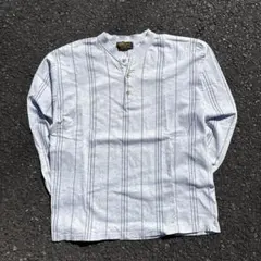80s~ Eddie Bauer henley long-sleeve tee