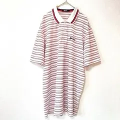 スリクソン⭕️半袖シャツ ゴルフウェア ポロシャツ ボーダー 