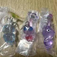 【未開封】　ピクミン　めじるしアクセサリー2 氷ピクミン　紫ピクミン　羽ピクミン