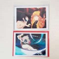 新品◇ 鬼滅の刃 場面写ランダムブロマイドくじ 無限列車 我妻善逸 嘴