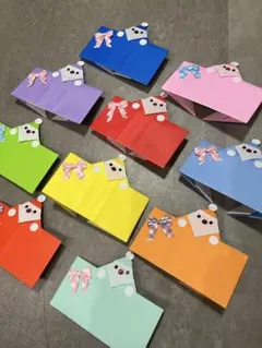 折り紙　サンタクロース　クリスマスカード