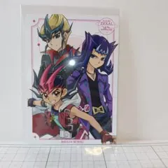 遊戯王　コラボカフェ本舗　特典　ブロマイド　天城カイト　神代凌牙　九十九遊馬