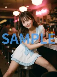 L1777　AI美女 A4ポスター コスプレ　水着　グラビア ランジェリー