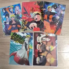NARUTO　クリアファイル　4点まとめ売り