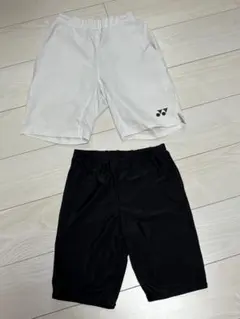 【美品】YONEX 白 ハーフパンツ SS
