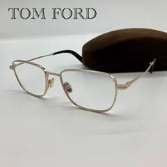 トムフォード メガネ キャットアイ ゴールド 金 ブラウン メタル
