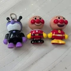 アンパンマン フィギュア 3体セット キーホルダー付き