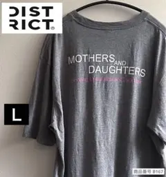 【DISTRICT】半袖プリントTシャツ　メンズL　春夏　海外古着　ビンテージ