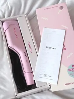 VODANA トリプルウェーブアイロン　32mm ピンクバニラ
