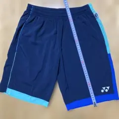 YONEX ハーフパンツ Sサイズ ネイビー/ライトブルー