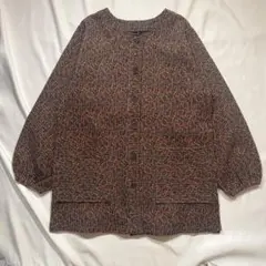 00's vintage アーカイブ 総柄 マルチカラー ニットカーディガンのサムネイル