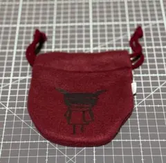 アランジアロンゾ わるもの フリース巾着ポーチ