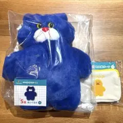 【S賞】mojojojo BIGぬいぐるみ　ポーチ　セット