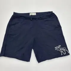 Abercrombie & Fitch M ネイビーショートパンツ