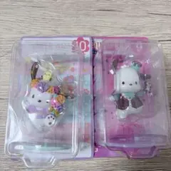 【匿名配送】【サンリオ】happyくじフィギュア賞（ポチャッコ×2個）